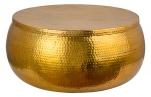 Konferenční stolek ORIENT STORAGE 70 CM zlatý s úložným prostorem Nábytek | Obývací pokoj | Konferenční stolky | Všechny konferenční stolky