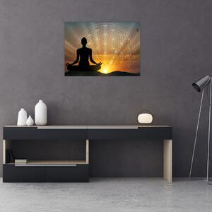 Obraz meditace (70x50 cm)