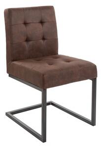Konzolová židle RODEN vintage hnědá Nábytek | Jídelní prostory | Jídelní židle | Všechny jídelní židle