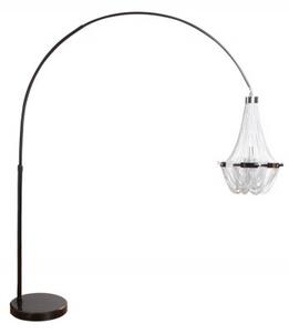 Stojací lampa ROYAL 189-204 CM stříbrná Svítidla | Stojací