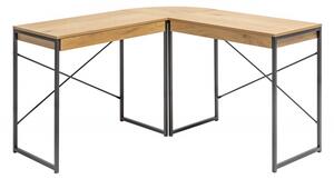 Rohový psací stůl STUDIO dubový vzhled Nábytek | Kancelářský nábytek | Pracovní stoly