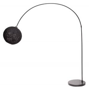 Stojací lampa COCOON 205 CM černá Svítidla | Stojací