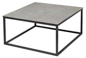 Noble Home Šedý keramický konferenční stolek Symbiose 75 cm