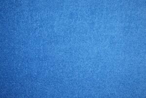 Vopi koberce Metrážový koberec Color Shaggy modrý - Rozměr na míru bez obšití cm