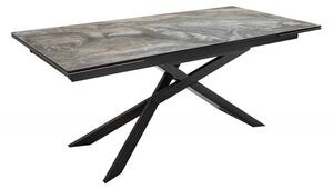 Jídelní stůl EUPHORIA DARK MRAMOR 180-220-260 CM keramika rozkládací Nábytek | Jídelní prostory | Jídelní stoly | Jídelní stoly rozkládací