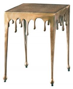 Designový odkládací stolek LIQUID LINE S 44 CM zlatý Nábytek | Doplňkový nábytek | Odkládací stolky