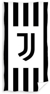 Bavlněná froté osuška 75x150 cm - Juventus FC White Stripes
