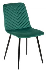 Jídelní židle AMAZONAS zelená samet Nábytek | Jídelní prostory | Jídelní židle | Všechny jídelní židle