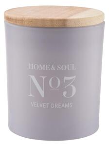 HOME & SOUL Vonná svíčka se sójovým voskem No. 3 Velvet Dreams