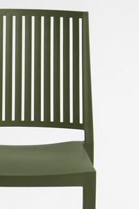Jídelní židle BARS ARMCHAIR Rojaplast Zelená