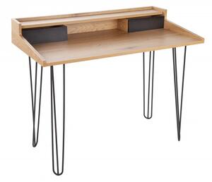 Psací stůl STUDIO 110 CM dubový vzhled Nábytek | Kancelářský nábytek | Pracovní stoly