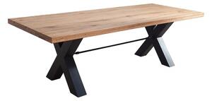 Jídelní stůl THOR II 200 CM masiv divoký dub Nábytek | Jídelní prostory | Jídelní stoly | Jídelní stoly z masivu