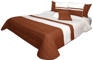 Kvalitní přikrývky na manželskou postel krémově hnědé barvy