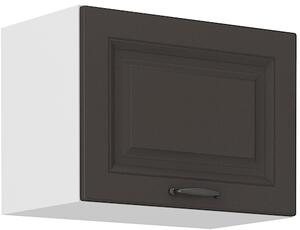 STOLARz 50 cm skříňka horní jednodveřová (otevírání nahoru) STILO II Barevné provedení STILO: Bílá / Grafit