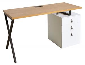 Psací stůl STUDIO 140 CM dubový vzhled Nábytek | Kancelářský nábytek | Pracovní stoly
