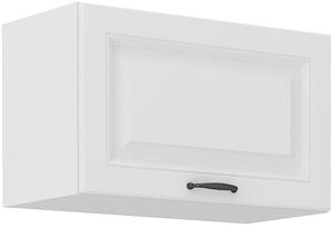 STL 60 cm skříňka horní jednodveřová (otevírání nahoru) STILO II Barevné provedení STILO: Bílá / Bílá