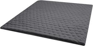 Livarno® Přehoz na postel, 200 x 220 cm (šedá) (100411266001)