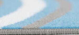 Makro Abra Kusový koberec moderní MAYA Z897A modrý šedý Rozměr: 120x170 cm