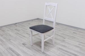 Jídelní židle Nilo 11 - bílá/potah 13