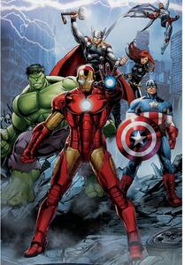 Dětské povlečení Avengers útočí 140x200 / 70x90 cm