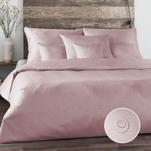 Povlečení Veba TENCEL/COLY Perly starorůžová Velikost: 140x200 cm + 70x90 cm