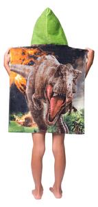 Jerry Fabrics Dětské pončo 50x115 cm - Jurský Svět "Volcano"