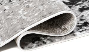 Makro Abra Kusový koberec moderní MAYA Q541D šedý bílý černý Rozměr: 300x400 cm