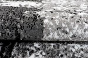 Chemex Kusový koberec Maya - abstrakt 1 - šedý/bílý Rozměr koberce: 80x150 cm