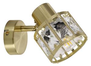 Nástěnná lampa ZAHARA 1xE27/10W/230V zlatá