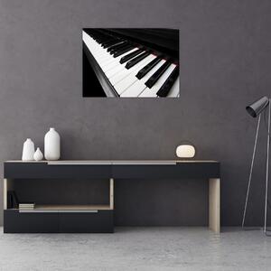 Obraz kláves piána (70x50 cm)