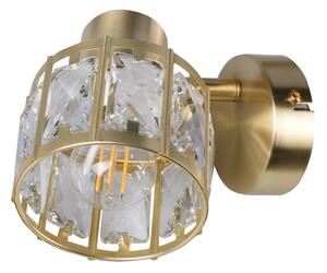 Nástěnná lampa ZAHARA 1xE27/10W/230V zlatá