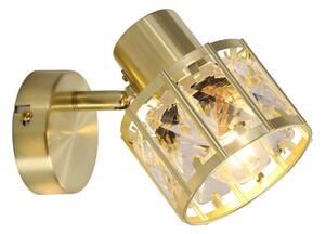 Nástěnná lampa ZAHARA 1xE27/10W/230V zlatá