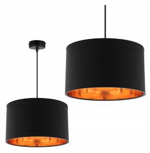 Závěsné svítidlo Shade, 1x textilní stínítko (výběr ze 6 barev), (výběr ze 3 barev konstrukce), (fi 35cm), g