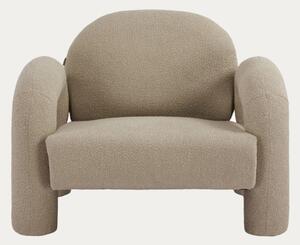 Křeslo SEDIA TEDDY BOUCLÉ ​​béžové 778148