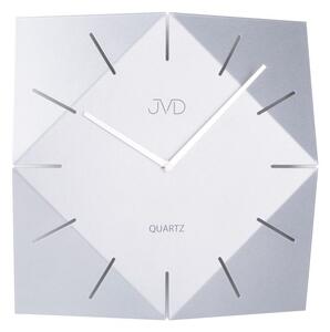 Luxusní stříbrné designové hranaté hodiny JVD HB21.2 SKLAD DOMAŽLICE