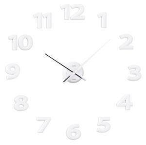 Bílé nalepovací hodiny JVD HB12.2 POŠTOVNÉ ZDARMA!! (POŠTOVNÉ ZDARMA!!)