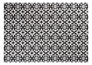 Chemex Kusový koberec Maya - květiny 1 - šedý/bílý Rozměr koberce: 80x150 cm