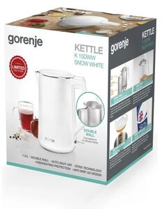 GORENJE K15DWW - Rychlovarná konvice 1,5 l 2200W/230V bílá