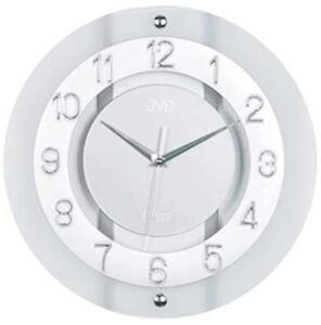 Luxusní skleněné netikající hodiny JVD NS2534.1 (tiché netikající hodiny)
