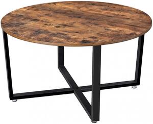 FISTAR Kulatý konferenční stolek v moderním stylu
