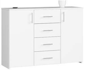 Komoda Akord 110 x 35 x 80 cm dub sonoma matný