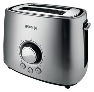 GORENJE T1000E - Topinkovač s dvěma otvory a rozpékačem 1000W/230V nerez