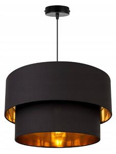 Závěsné svítidlo Mediolan, 1x textilní stínítko (výběr ze 6 barev), (výběr ze 3 barev konstrukce), (fi 45cm), g