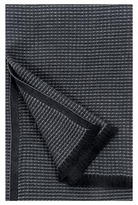 Ručník Laine, tmavě šedý, Rozměry 48x85 cm