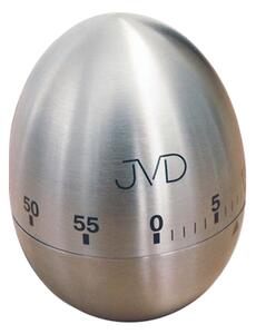 Mechanická kovová minutka JVD DM76 (vajíčko - nerezové) POSLEDNÍ KS STAŃKOV