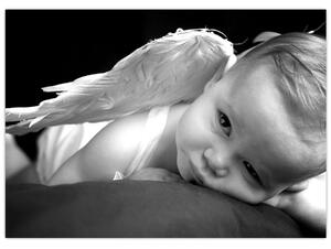 Obraz dětského anděla (70x50 cm)