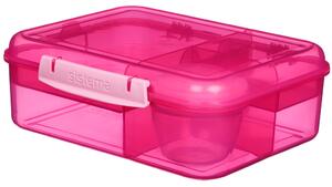 Sistema Krabička na obědy Bento Lunch 1,65l Barva: růžová