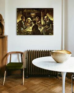 Obraz na plátně Vincent van Gogh - Jedlíci brambor (reprodukce obrazů)