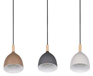 Trio Lighting Závěsné světlo Jerano, délka 90 cm, barevné, kovové, 3ramenné, stmívatelný, Vícebarevná, Obývací pokoj / jídelna, kov, Moderní