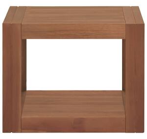 Nástěnná koupelnová skříňka 45 x 45 x 35 cm masivní teak
